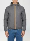 K-way Jacket  Men Color Grey In Gray