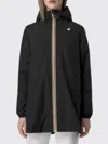 K-way K Way Sophie Plus Reversible Hooded Jacket In Black
