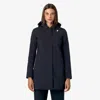 K-way Jacket Mathy Bonded In Blue