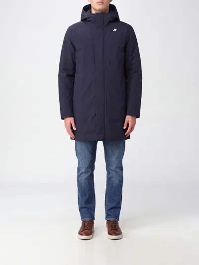 K-way Jacket Men In Blue