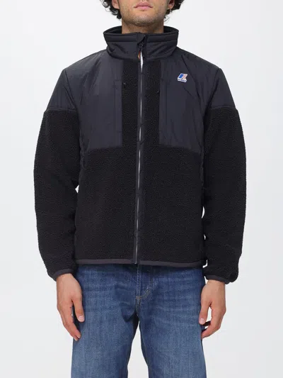 K-way Jacket Men Color Black