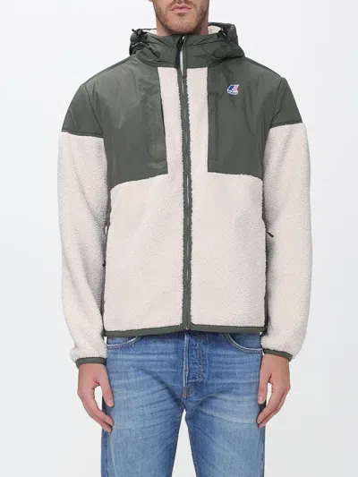 K-way Jacket Men Color Green