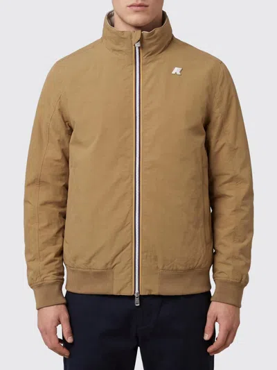 K-way Arsene Reversible Jacket In Brown