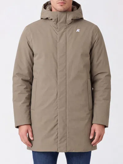 K-way Jacket Men In Neutral