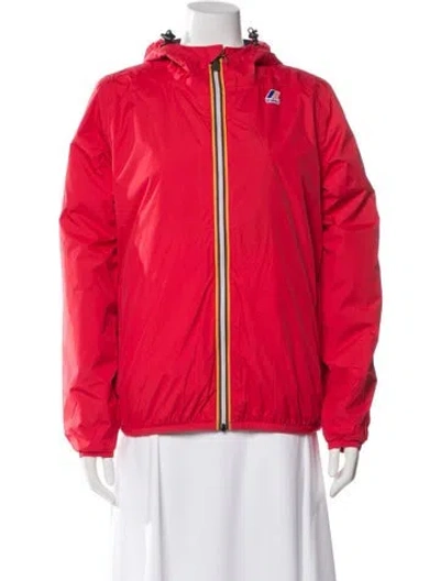 Pre-owned K-way Jacket In Red