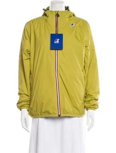 Pre-owned K-way Jacket W/ Tags In Green