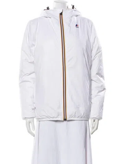 Pre-owned K-way Jacket In White