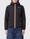 K-way K Way Sophie Plus Reversible Hooded Jacket In Black