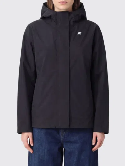 K-way Lil Soft Touch Marmotta Down Jacket In Black