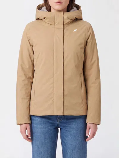 K-way Jacket Woman Color Grey In Neutral