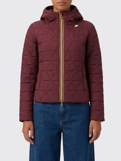 K-way Jacket  Woman Color Violet In Purple