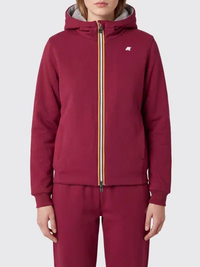 K-way Jacket Woman In Red