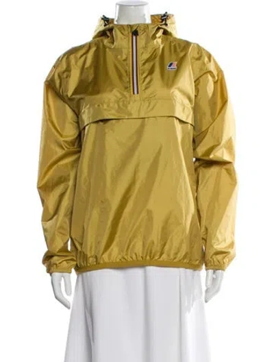 Pre-owned K-way Jacket In Yellow