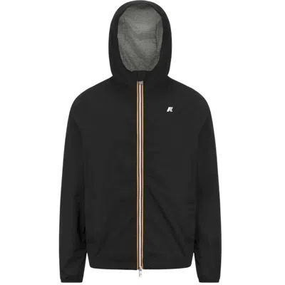 Kway Jackets Man  - Stretch Nylon Jersey Jack - Black