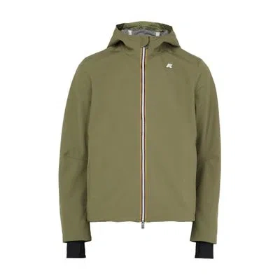 Kway Jacko Bonded Jacket In Green