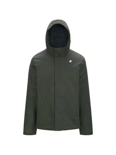 K-way Jacko Hooded Jacket In Green
