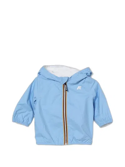 K-way Kids' Jake Plus Reversible Hooded Jacket In Blue