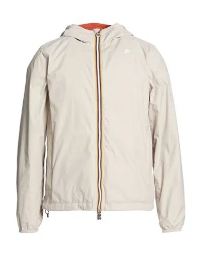K-way Jake Plus.2 Double Man Jacket Off White Size Xxl Recycled Nylon