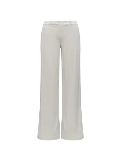 K-way Jalle Wide-leg Trousers In Neutral