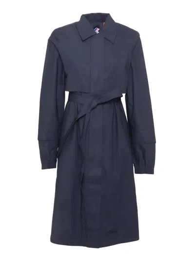 K-way Jesy 3l Poplin Lungo In Black