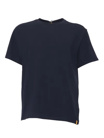 K-way K Way Fantome Ice Cotton T Shirt In Blue