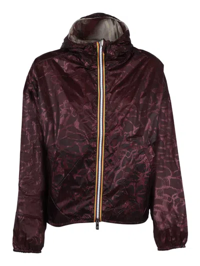 K-way Laurette Super Light Lami Doubcorto In Purple