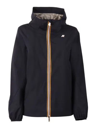 K-way K Way Marguerite Stretch Poly Jerseymedio In Blue