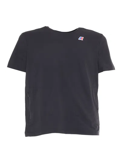 K-way K Way Seril Travel T Shirt In Black