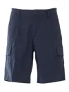 K-way Serje Twill Tech Cargo Pants In Blue