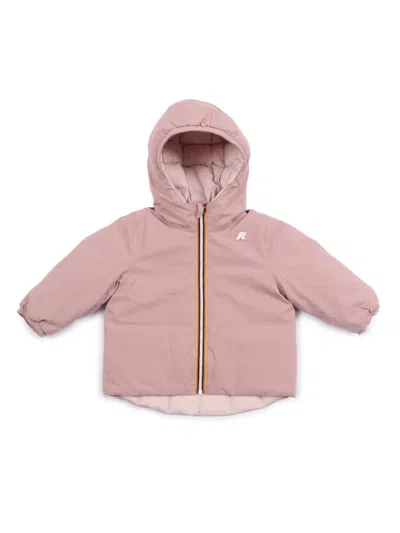 K-way Kids E. Jack St Thermo Double Corto In Pink
