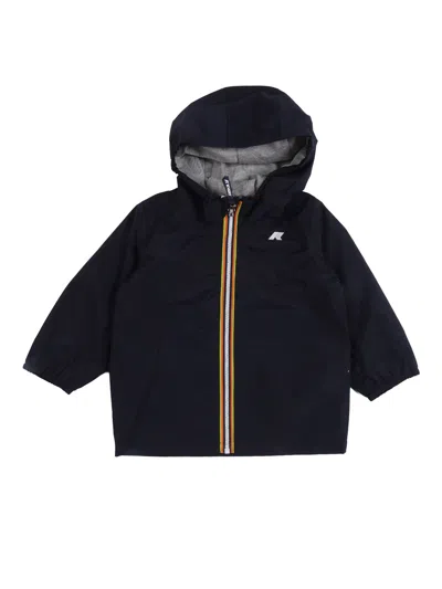 K-way Kids E. Jack Stretch Nylon Jersey  Corto In Black
