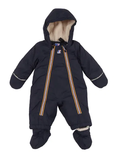 K-way Kids E. Le Vrai 4.0 Snotty Orsetto Tuta In Blue