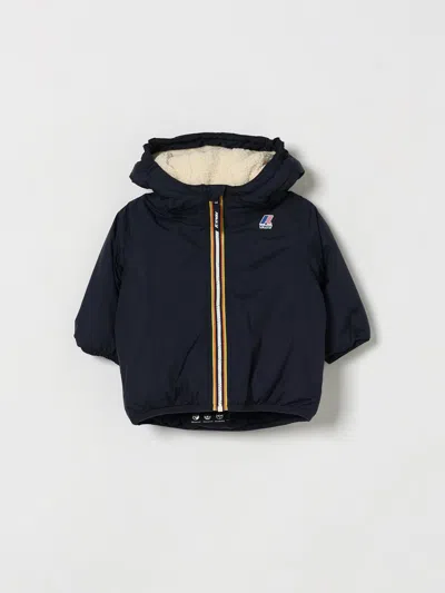 K-way Babies'  Kids' Le Vrai 4.0 Claudine Hooded Jacket With Shearling Lining In Black
