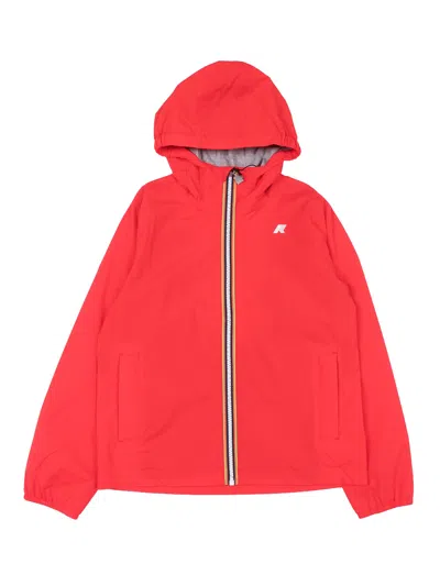 K-way Kids P. Jack Stretch Nylon Jersey  Corto In Red