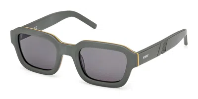 K-way Kw0002 97n Men's Sunglasses Green Size 50