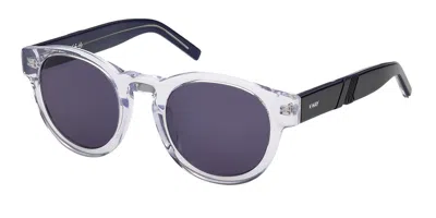 K-way Kw0008 26v Men's Sunglasses Clear Size 50 In White