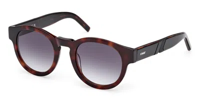 K-way Kw0008 52b Men's Sunglasses Tortoiseshell Size 50 In Brown