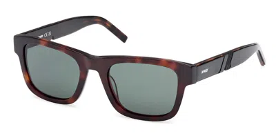 K-way Kw0009 52n Men's Sunglasses Tortoiseshell Size 54 In Brown