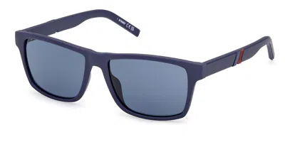 K-way Kw0012 91v Men's Sunglasses Blue Size 56