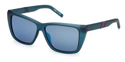 K-way Kw0013 88x Women's Sunglasses Blue Size 57
