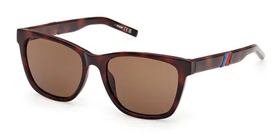 K-way Kw0014 52h Men's Sunglasses Tortoiseshell Size 54 In Brown