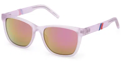 K-way Kw0014 79z Men's Sunglasses Purple Size 54