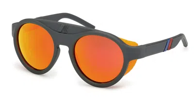 K-way Kw0015 97l Men's Sunglasses Green Size 52