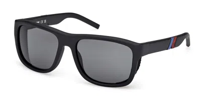 K-way Kw0016 02d Men's Sunglasses Black Size 58
