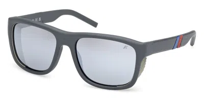 K-way Kw0016 20c Men's Sunglasses Grey Size 58 In Gray