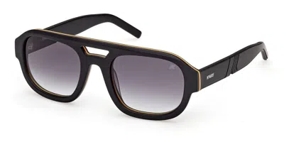 K-way Kw0017 02b Men's Sunglasses Black Size 52