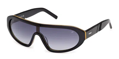 K-way Kw0018 01b Men's Sunglasses Black Size 99
