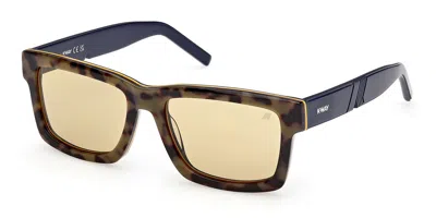 K-way Kw0020 56j Men's Sunglasses Tortoiseshell Size 54 In Brown