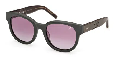 K-way Kw0021 97z Women's Sunglasses Green Size 52