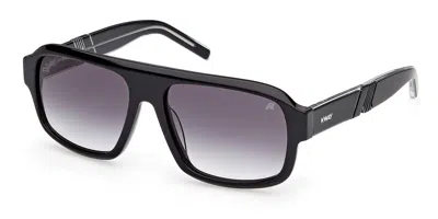 K-way Kw0024 01b Men's Sunglasses Black Size 57